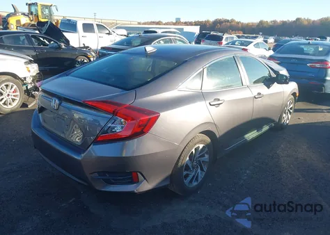 2018 Honda Civic Ex из США, поврежденный, VIN 19XFC2F77JE016416